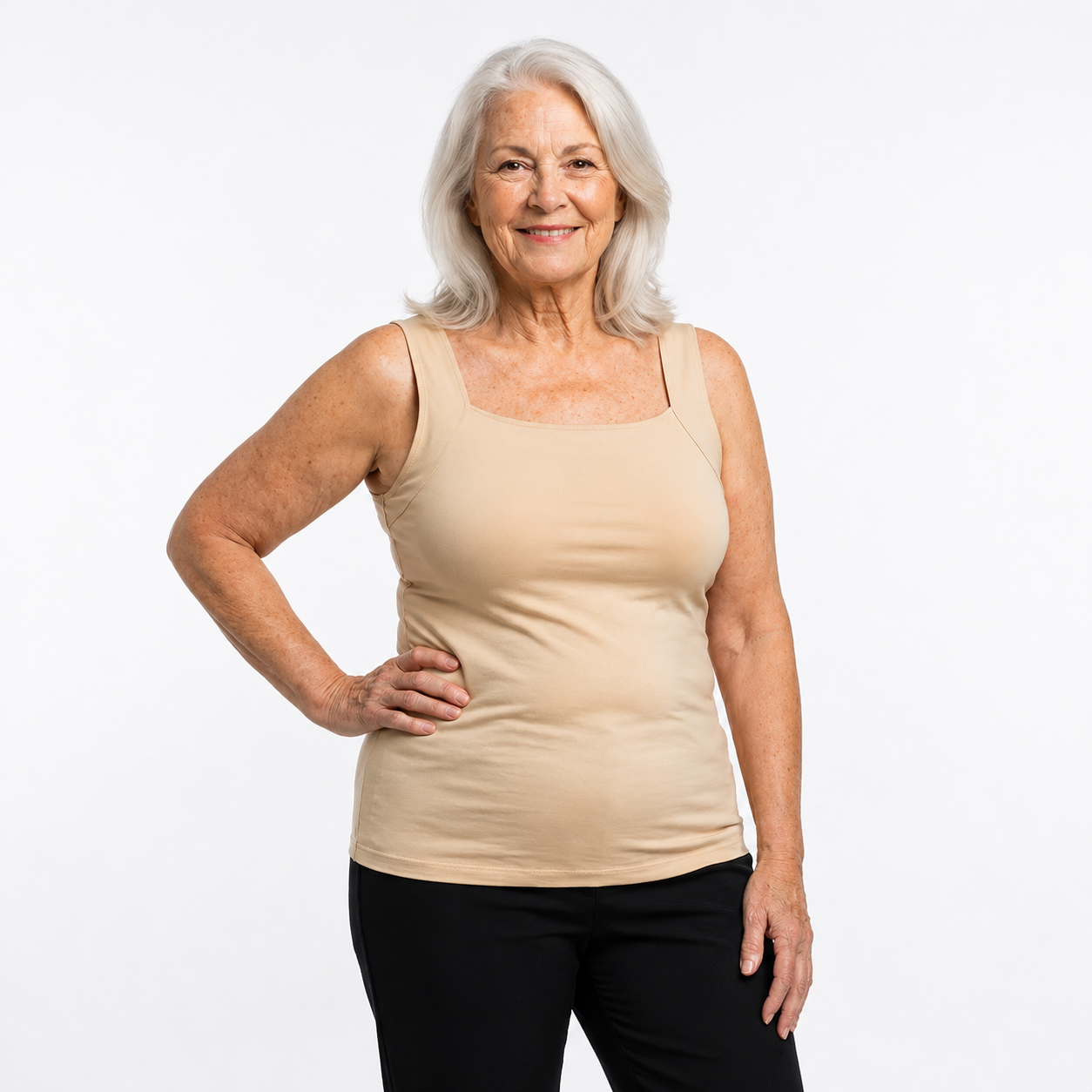 Secello Built In Comfort Bra Tanktop
