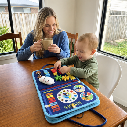 Secello Montessori Busy Board