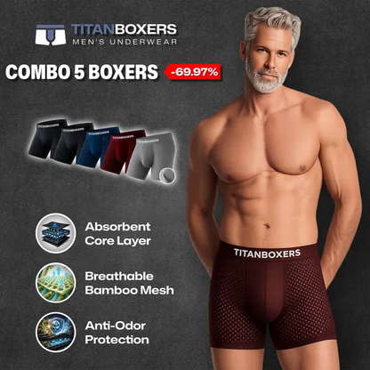 Titan Boxer™ Bamboo Leak-Proof Briefs