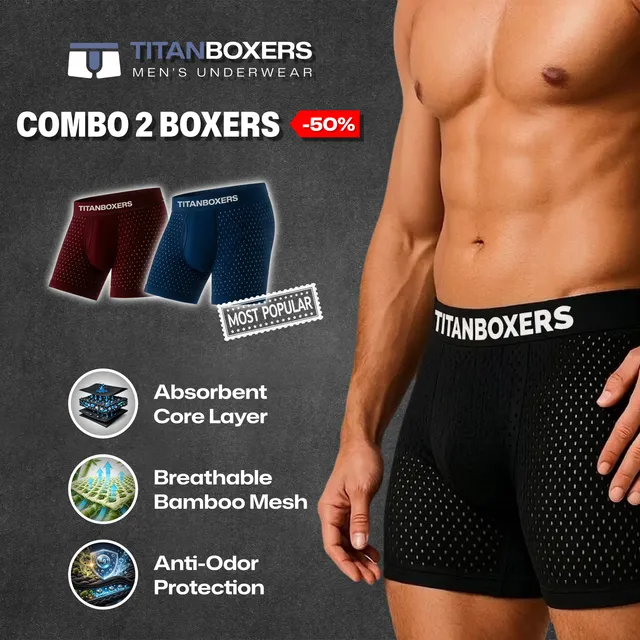 Titan Boxer™ Bamboo Leak-Proof Briefs