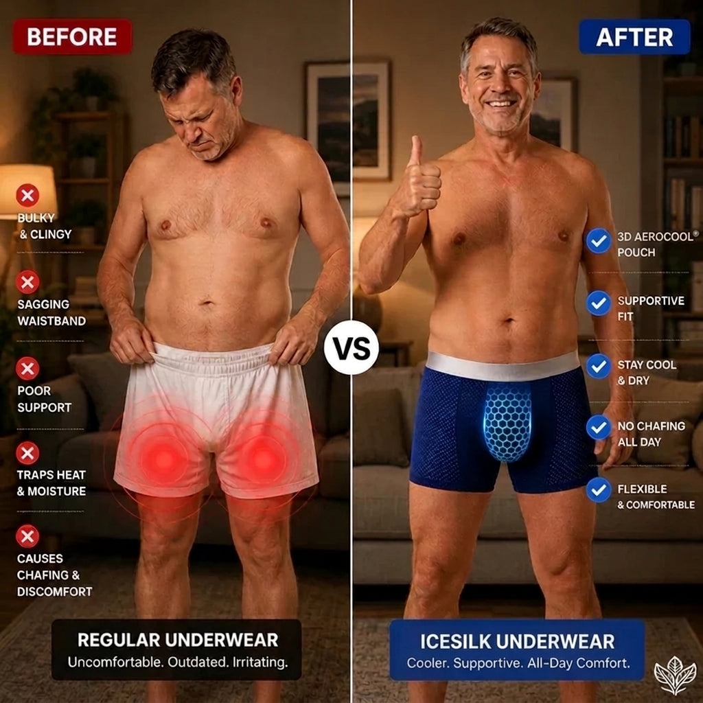 🔥 BEST DEAL 70% OFF🔥Premium Leakproof IceSilk Mesh Men's Boxer