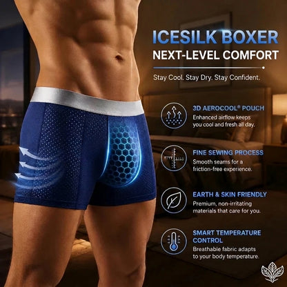 🔥 BEST DEAL 70% OFF🔥Premium Leakproof IceSilk Mesh Men's Boxer