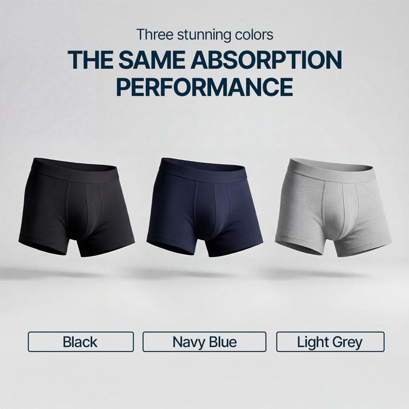 Men’s Ultra Absorbent Washable Incontinence Boxer- Titan Boxers