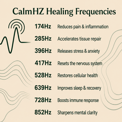 CalmHZ™ Bio-Healing Frequency Generator – The Natural Solution Your Body's Been Waiting For
