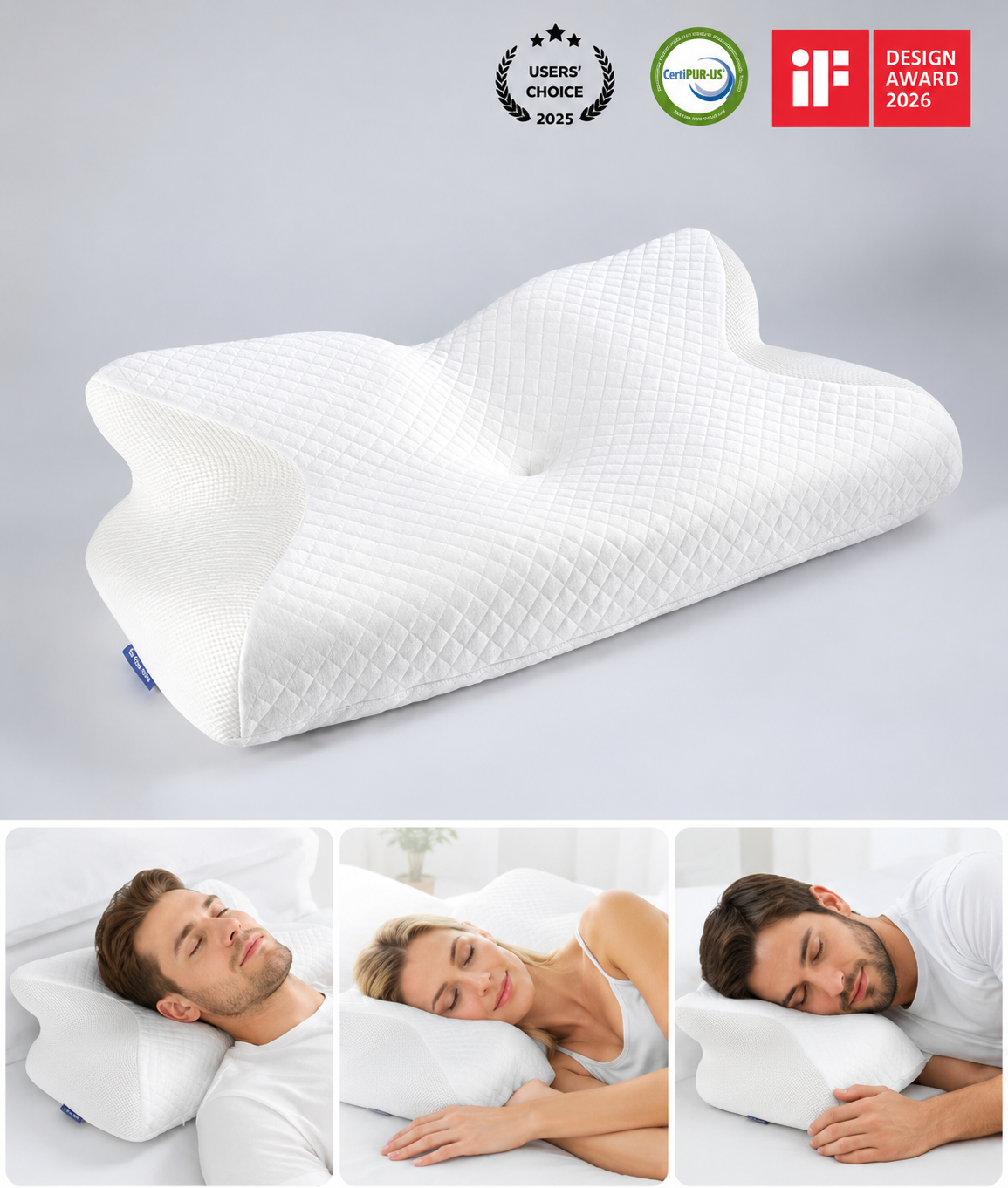 EasyRest® Memory Foam Neck Pillow