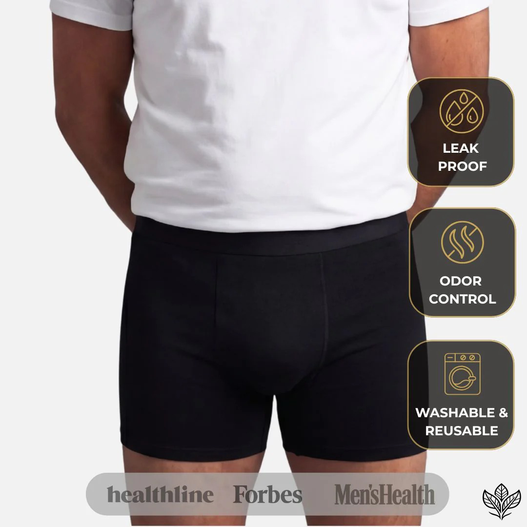 🔥SUMMER SALE: 60% OFF🔥Men’s Leakproof Protection Boxer Briefs